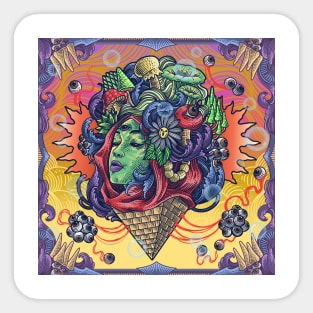 Cambulo Psychedelic Artwork Sticker